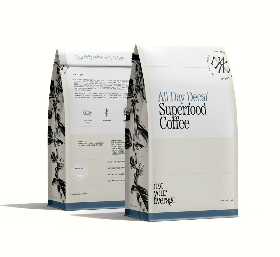 All Day Decaf Superfood Coffee